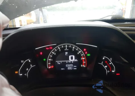 2017 Honda Civic Lx из США, поврежденный, VIN 19XFC2F50HE033776